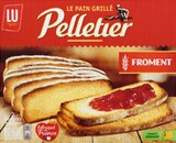 Pain grillé au froment Pelletier - LU en promo chez Monoprix Niort à 1,97 €