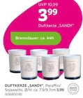 Aktuelle Kerzen Angebote bei mömax in Würzburg Aktuelles Duftkerze SANDY Angebot bei mömax in Würzburg ab 3,99 €