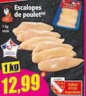 Promo Escalopes de poulet à 12,99 € dans le catalogue Norma à Soufflenheim