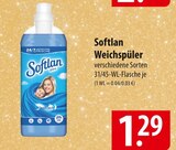 Softlan Weichspüler Angebote bei famila Nordost Stralsund für 1,29 €