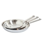 Lot de 3 poêles dans le catalogue Carrefour