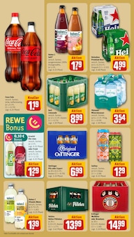 Coca Cola im aktuellen REWE Prospekt (Waiblingen) Coca Cola im REWE Prospekt "Dein Markt" mit 28 Seiten (Waiblingen)