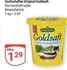 Original Goldsaft im Angebot bei GLOBUS in Kaarst Original Goldsaft Angebote von Grafschafter bei GLOBUS Kaarst für 1,29 €
