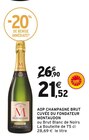 AOP Champagne Brut Cuvée du Fondateur - Montaudon en promo chez Intermarché Chartres à 21,52 €