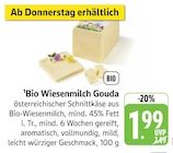 Bio Wiesenmilch Gouda bei EDEKA im Oftersheim Prospekt für 1,99 €