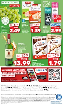 Weintrauben im Kaufland Prospekt "Aktuelle Angebote" mit 63 Seiten (Bochum)