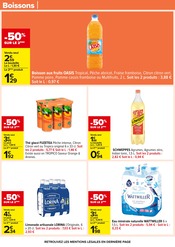 Eau Minérale Angebote im Prospekt "VENEZ GOÛTER AU MEILLEUR POUR DE BON !" von Carrefour auf Seite 46