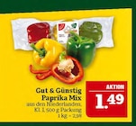 Paprika Mix im Angebot bei Marktkauf in Hof Paprika Mix Angebote von Gut & Günstig bei Marktkauf Hof für 1,49 €