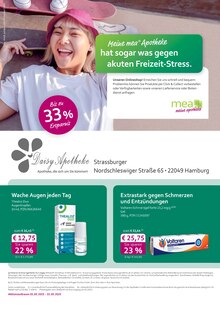 Aktueller mea - meine apotheke Prospekt "Unsere Mai-Angebote" für Hamburg Aktueller mea - meine apotheke Prospekt für Hamburg mit Seiten