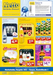 Aktueller Netto Marken-Discount Prospekt mit Jack Daniels, "DER ORT, AN DEM DU IMMER AUSGEZEICHNETE PREISE FINDEST.", Seite 1