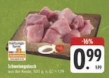 Schweinegulasch im Angebot bei EDEKA in Coburg Schweinegulasch Angebote bei EDEKA Coburg für 0,99 €