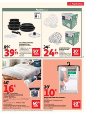 Couette en promo dans le catalogue Auchan Hypermarché à la page 27