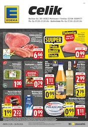 Aktueller EDEKA Prospekt mit Fleisch, "Aktuelle Angebote", Seite 1