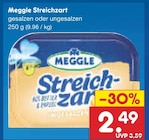 Streichzart Angebote von Meggle bei Netto Marken-Discount Saarbrücken für 2,49 €