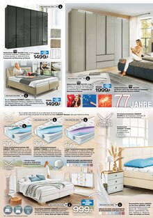 Bett im Ostermann Prospekt "77 Jahre Ostermann – Das Jubiläum" mit 16 Seiten (Dortmund)
