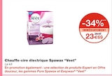 Chauffe-cire électrique Spawax - Veet dans le catalogue Monoprix