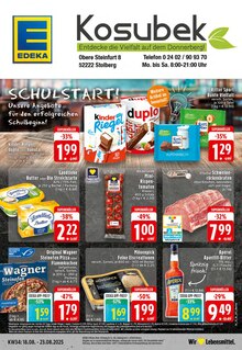 Aktueller EDEKA Prospekt für Stolberg (Rheinland, Kupferstadt) und Ungebung, Seiten zum blättern EDEKA Prospekt Aktuelle Angebote mit Seiten in Stolberg (Rheinland, Kupferstadt) und Umgebung