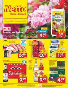 Aktueller Netto Marken-Discount Prospekt "Aktuelle Angebote" Seite 1 von 50 Seiten für Hannover
