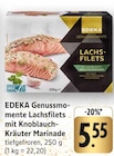 Aktuelle Knoblauch Angebote bei EDEKA in Frankfurt (Main) Aktuelles Genussmomente Lachsfilets mit Knoblauch-Kräuter Marinade Angebot bei EDEKA in Frankfurt (Main) ab 5,55 €
