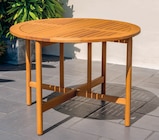 LaMaison.fr Pont-l'Évêque - Promo Table ronde pliante Promo Table ronde pliante à 139,90 € dans le catalogue LaMaison.fr à Pont-l'Évêque