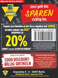 E center Prospekt für Berlin: "Aktuelle Angebote", 29 Seiten, 16.03.2026 - 21.03.2026