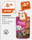 Poésie Nassfutter von VITAKRAFT im aktuellen Müller Prospekt für 0,39 €