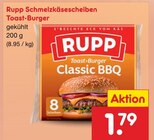 Aktuelles Schmelzkäsescheiben Toast-Burger Classic BBQ Angebot bei Netto Marken-Discount in Braunschweig ab 1,79 €