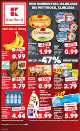 Kaufland Prospekt für Greifswald mit 58 Seiten Kaufland Prospekt für Greifswald: "Hier bin ich richtig", 58 Seiten, 06.08.2026 - 12.08.2026