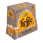 Bière d'abbaye blonde - LEFFE - Carrefour Market à Valence Bière d'abbaye blonde - LEFFE en promo chez Carrefour Market Valence à 4,89 €
