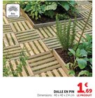 Dalle en pin en promo chez U Express Lyon à 1,69 €