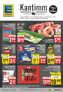 Aktueller EDEKA Prospekt für Kierspe und Ungebung, Seiten zum blättern EDEKA Prospekt Aktuelle Angebote mit Seiten in Kierspe und Umgebung