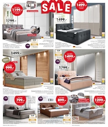 Bett im aktuellen Möbel Martin Prospekt (Trier) Bett im Möbel Martin Prospekt "SALE" mit 24 Seiten (Trier)