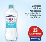 natürliches Mineralwasser im Angebot bei Marktkauf in Coburg natürliches Mineralwasser Angebote von Gerolsteiner bei Marktkauf Coburg