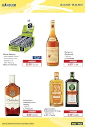Whiskey im METRO Prospekt in Memmingen Aktueller METRO Prospekt mit Whiskey, "Wochenengebote Händler + Gewinnspiel + Händler Mix", Seite 7