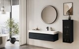 Aktuelles Badprogramm Moyo, schwarz, inkl. Waschtisch Angebot bei HARDECK in Osnabrück ab 1.499,00 €