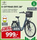 Aktuelle Fahrrad Angebote bei Marktkauf in Leipzig Aktuelles E-CITYRAD Z517, 28" Angebot bei Marktkauf in Leipzig ab 999,00 €