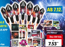 von WECO Feuerwerkssortiment „Fire Fantasy“ von WECO