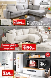 Fernseher im porta Möbel Prospekt in Vlotho Aktueller porta Möbel Prospekt mit Fernseher, "MEGA-MÖBILÄUMS-KRACHER", Seite 2