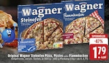 Original Wagner Steinofen Pizza, Pizzies oder Flammkuchen Angebote von Wagner bei EDEKA Osnabrück für 1,79 €