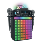 Party groove - enceinte bluetooth portable karaoké 9 en 1 en promo chez JouéClub Party groove - enceinte bluetooth portable karaoké 9 en 1 dans le catalogue JouéClub