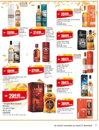 Offre Scotch whisky dans le catalogue Carrefour du moment à la page 19