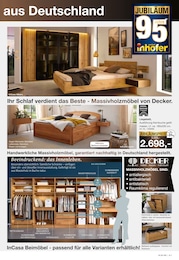 Möbel Inhofer Boxspringbett im Prospekt 