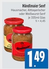 Weißwurst im E xpress Prospekt Hausmacher Senf von Händlmaier im aktuellen E xpress Prospekt für 1,49 €
