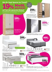 Kleiderschrank im mömax Prospekt in Bad Salzuflen Aktueller mömax Prospekt mit Kleiderschrank, "19% MwSt. geschenkt - auf fast den gesamten Einkauf", Seite 8