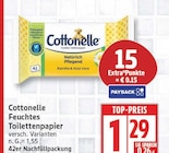 Feuchtes Toilettenpapier von Cottonelle für 1,29 € bei EDEKA im Angebot Feuchtes Toilettenpapier von Cottonelle im aktuellen EDEKA Prospekt