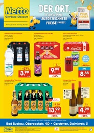 Netto Marken-Discount Prospekt für Obere Roggenmühle mit 2 Seiten Netto Marken-Discount Prospekt für Obere Roggenmühle: "DER ORT, AN DEM DU IMMER AUSGEZEICHNETE PREISE FINDEST.", 2 Seiten, 20.07.2026 - 25.07.2026
