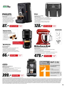 Kaffeevollautomat im MediaMarkt Saturn Prospekt "CYBER WEEEEEK" mit 16 Seiten (Mönchengladbach)