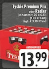 Premium Pils Angebote von Tyskie bei E center Herne für 13,99 €