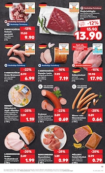 Bratwurst im Kaufland Prospekt "Hier bin ich richtig" mit 60 Seiten (Essen)