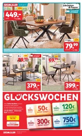 Stuhl im Segmüller Prospekt in Schwabach Aktueller Segmüller Prospekt mit Stuhl, "Zum Glück gibt’s Segmüller - Glückswochen", Seite 4
